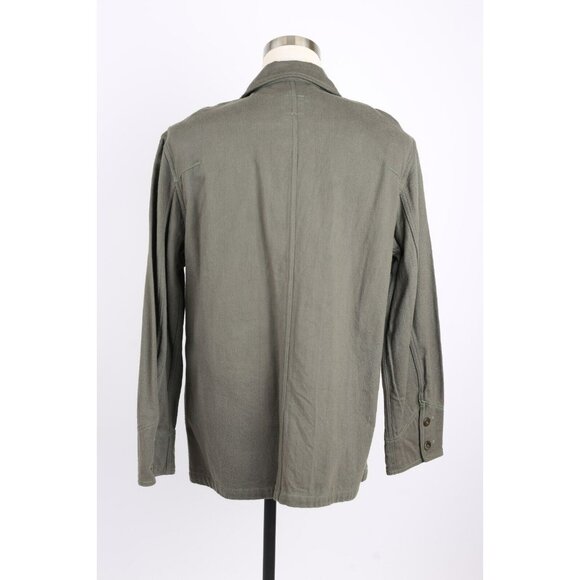 NWT Ts(s) Cotton Jacket SZ 3 / Large Olive Green $745 - Picture 6 of 13